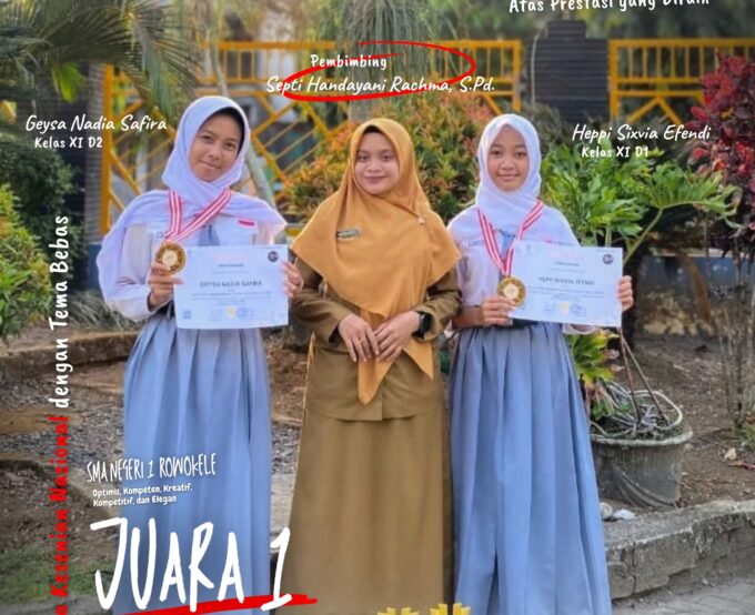 SMA Negeri 1 Rowokele Ukir Prestasi Gemilang: Juara 1 dan 2 Tingkat Nasional Lomba Tari Kelompok dan Individu